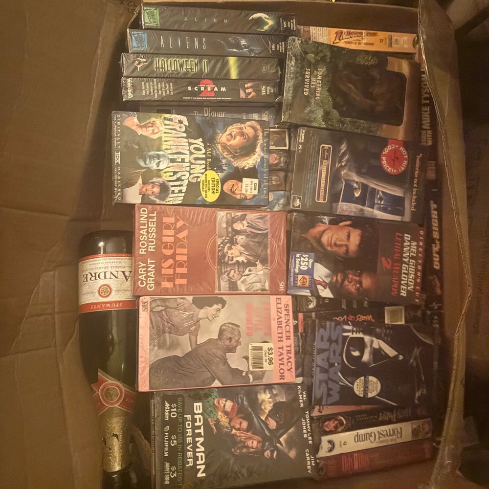 VHS Sealed W/watermarks huge collection